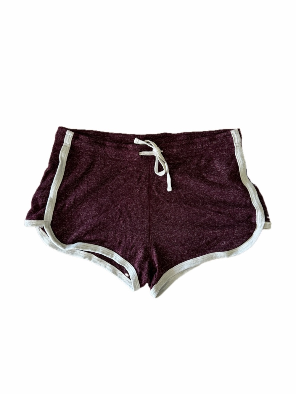 Aero burgundy dolphin shorts